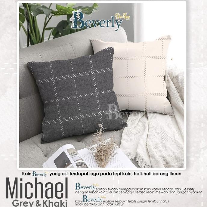 6.6 Sarung Bantal Sofa 40X40 50X50 60X60 Kode Vibe 73