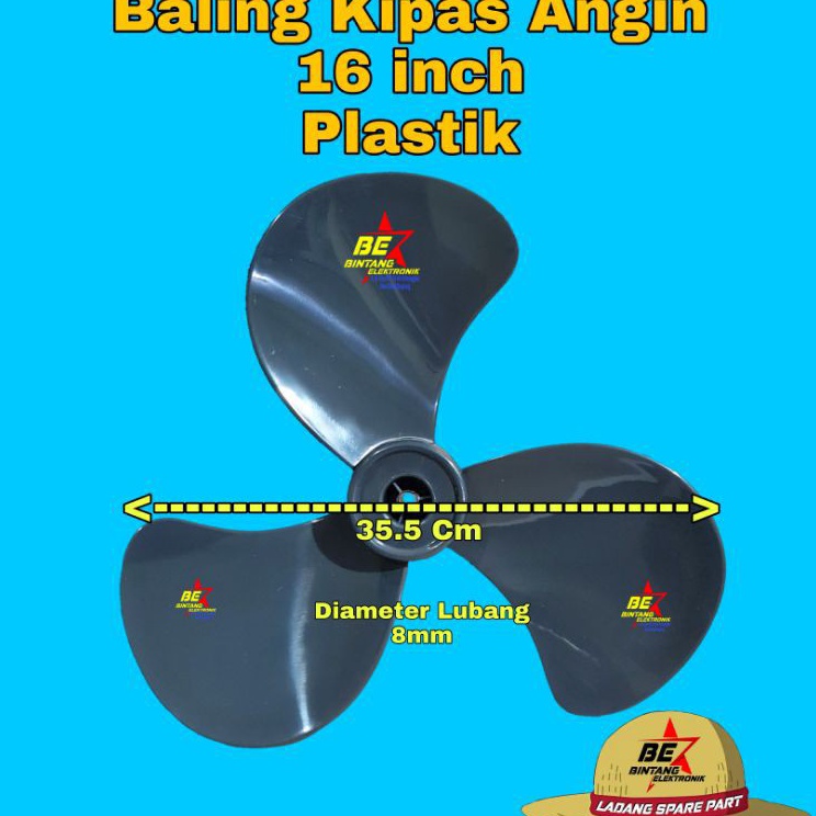Readystock [COD] BALING KIPAS GMC BALING KIPAS ANGIN BALING KIPAS TRISONIC ukuran 16 Inch