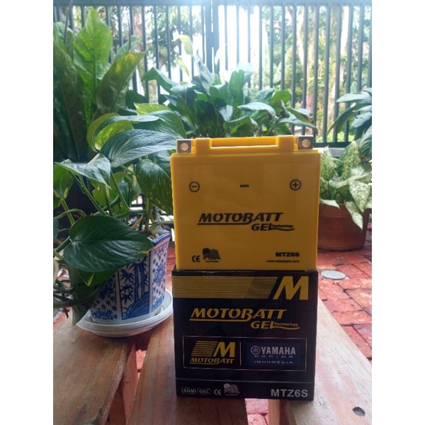 AKI MOTOR SATRIA FU MTZ6S MOTOBATT AKI KERING GEL