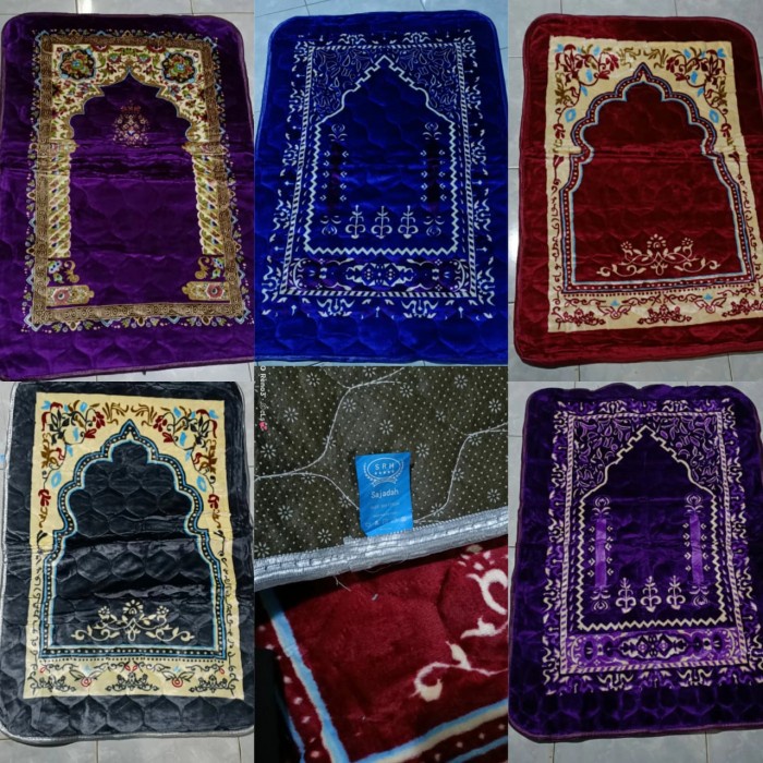 Terlaris Sajadah Sajadah Tebal Merek Srh Ukuran 80 X 120 Cm