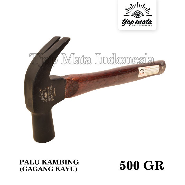 Terlaris Tjap Mata / Cap Mata Palu Kambing (Gagang Kayu)