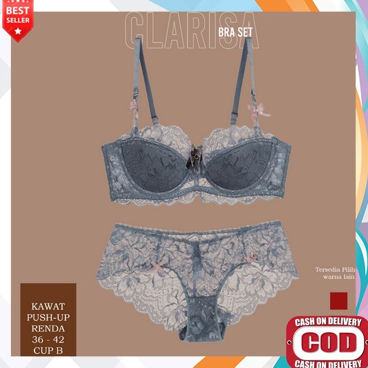 Bh Set Celana Dalam Sexy Wanita Hot  Seksi Untuk Bercinta Sport Payudara Tebal Montok Tanktop Korea 