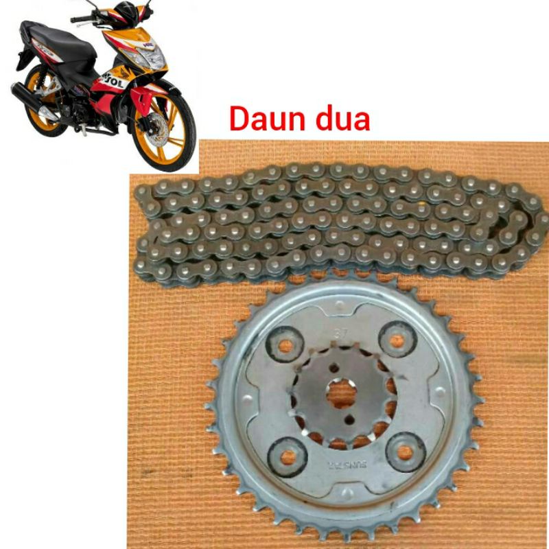 gear set girset Honda Blade old Blade lama original