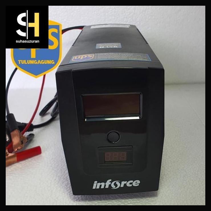UPS Modifikasi Eksternal Baterai 12V Inforce 650VA BARU suhasuzuran