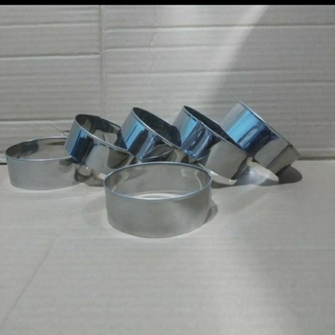 

RING ROTI BULAT/RING BURGER UKURAN 7X3 1PAK ISI 12PCS