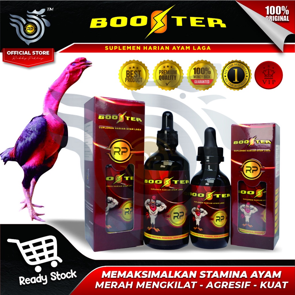 CUCI GUDANG BOOSTER RP MULTIVITAMIN JAMU HARIAN AYAM LAGA