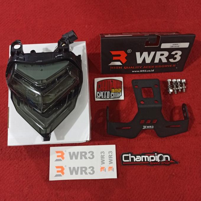 Paket Tail Tidy WR3 Stoplamp LED 3in1 ProjectONE CBR 250RR CBR250RR
