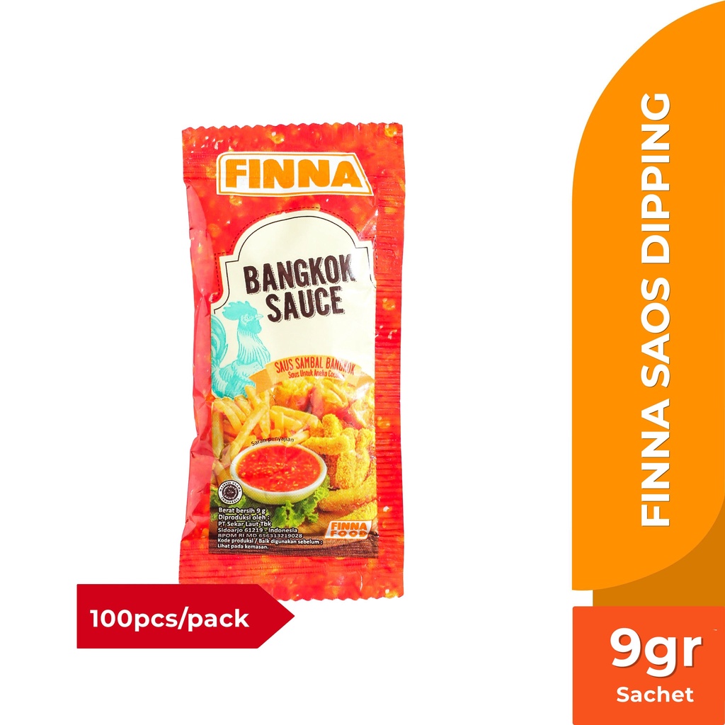 finna saos bangkok sachet isi 24pcs - finna dipping sauce