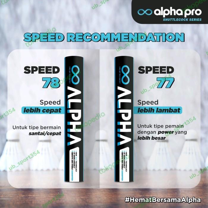 Shuttlecock Alpha 3 In 1 Original