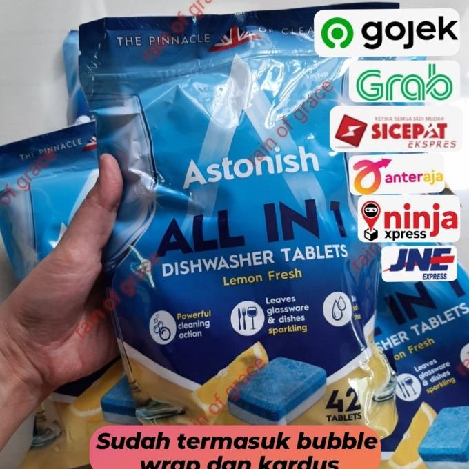 astonish dishwasher tablet isi 42 pcs