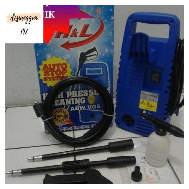 Alat mesin steam cuci motor &amp; mobil Jet Cleaner ABW VGS 70 desianggun147