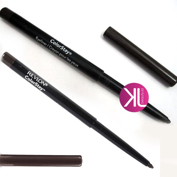 Serba murah REVLON colorstay eye liner brown/ black Pencil putar matic PS6