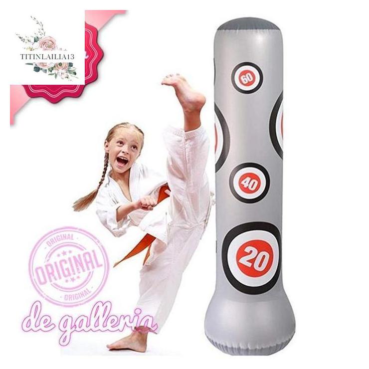 SAMSAK BERDIRI BALON TINJU TENDANG MODEL TIUP SANDSACK PUNCHING BAG titinlailia13