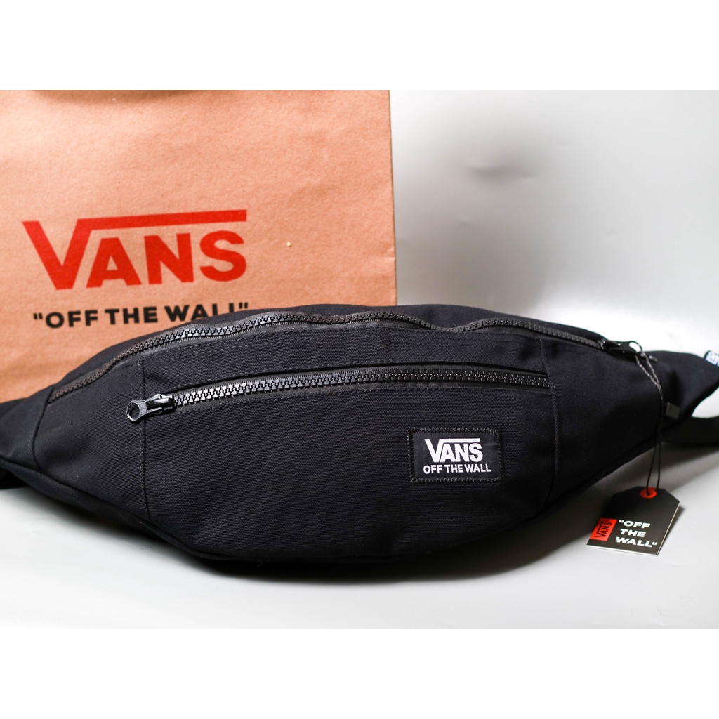 Waistbag Pria Mono Tas Waistbag Pria Mono Black (FREE PAPERBAG) / Tas Pinggang Tas Selempang New Mon