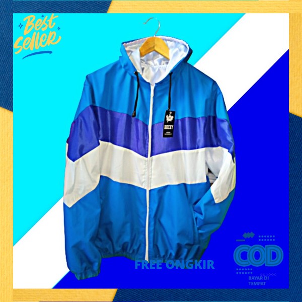 Jeket Outdoor Pris Coach Parasit Cowok Trucker Psrasut Haket Windbreaker Bestseller Jacket Distro Pa