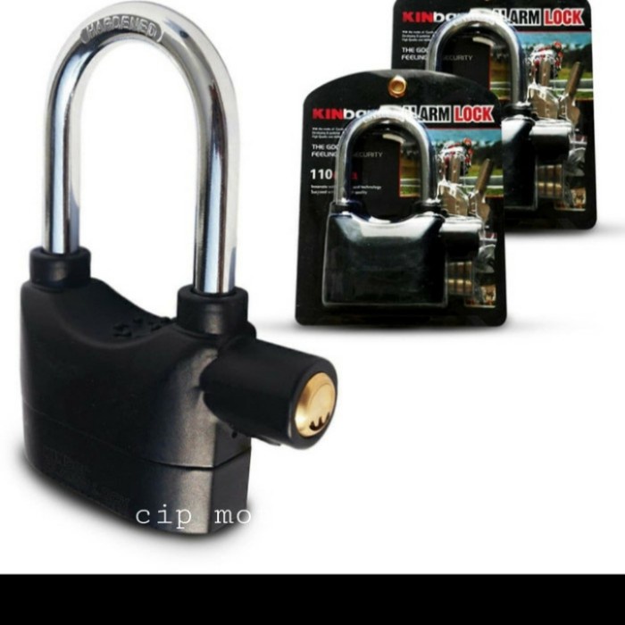 Gembok Alrm Anti Maling Pengaman Motor