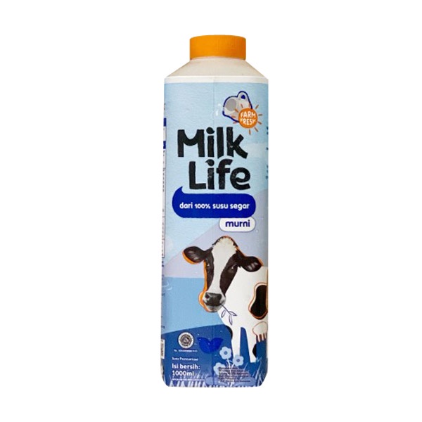 

MILKLIFE FRESH MILK PURE 1 LITER - SUSU