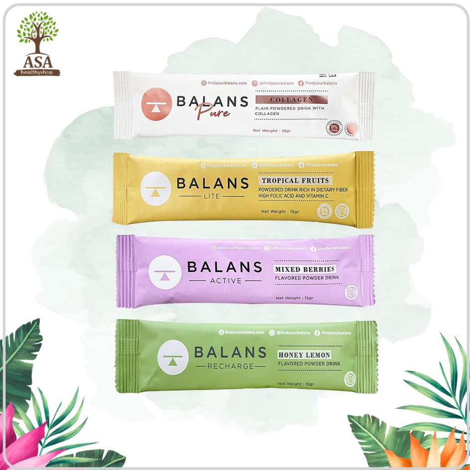 

Super Promo Balans Active/Recharge/Lite/Pure Sachet