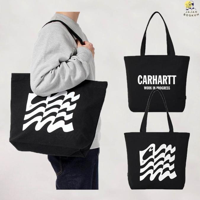 Carhartt wip wavy state tote bag