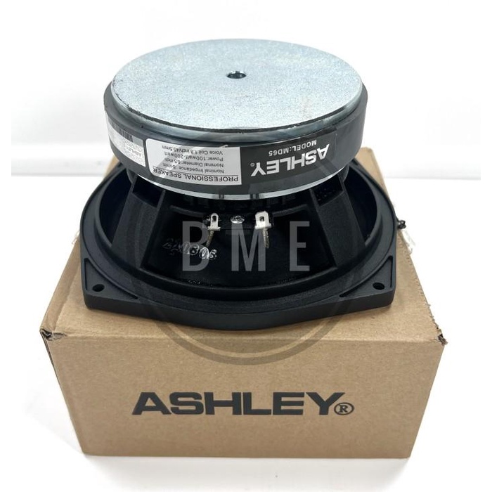 [[[  TERSEDIA COD ]]] speaker componet 6.5inch ashley md65 md 65 md 6.5inch original ashley