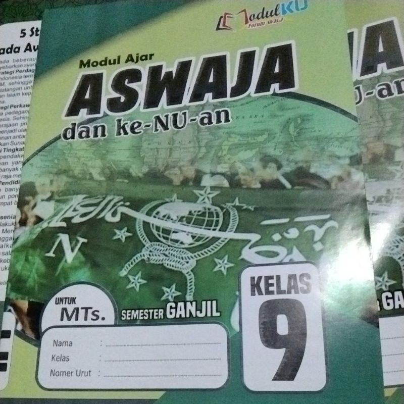 LKS MTS SMP ASWAJA KELAS 9 SEMESTER 1 KURIKULUM 2013
