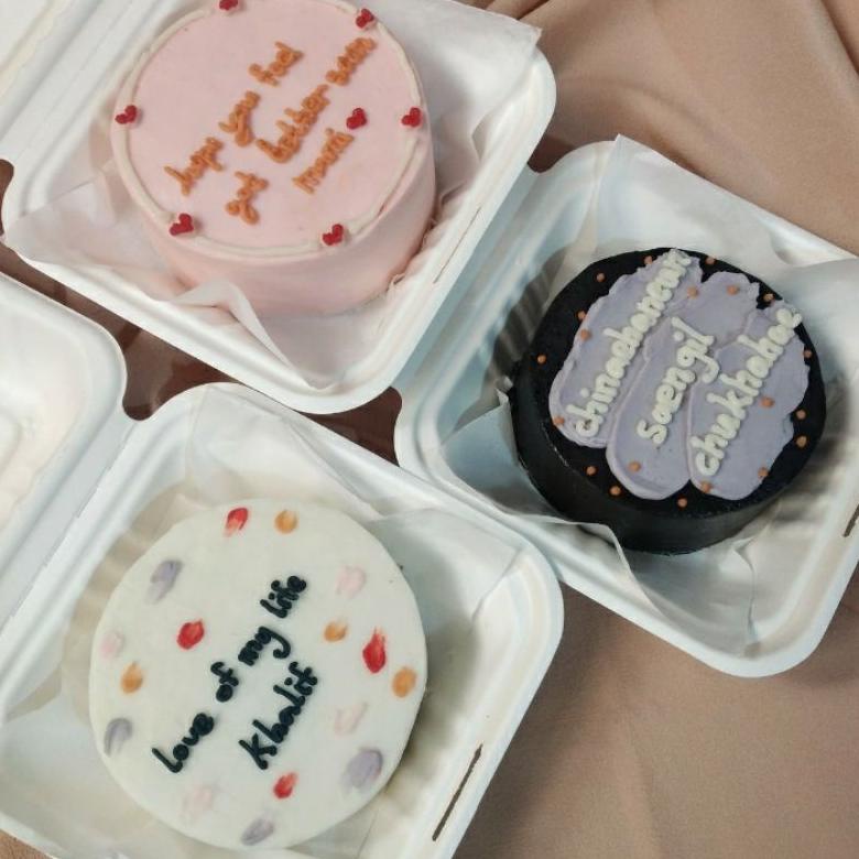 

8.8 [Discount] [D10Cm] Bento Cake Bagasse Box Jakarta | Korean Cake | Custom Cake | Birthday Cake [Baca Deskripsi] New !!