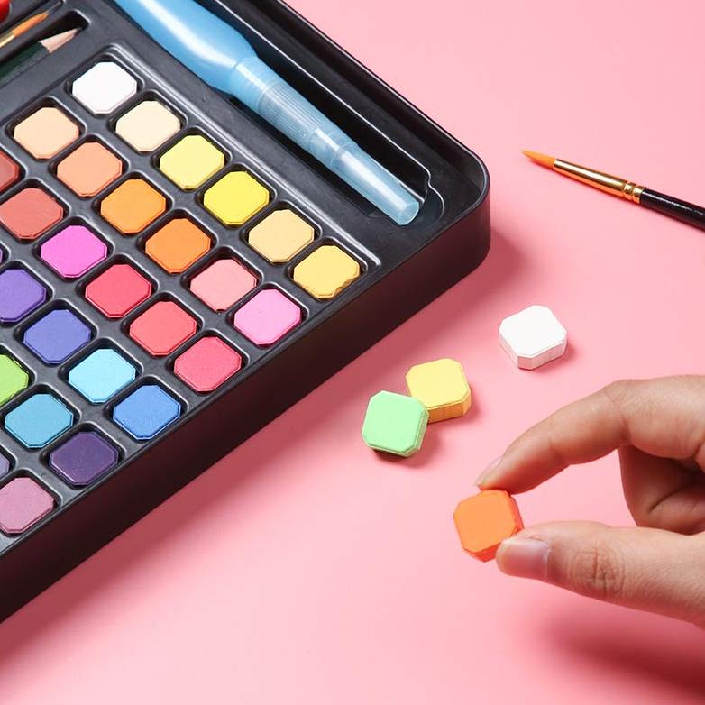 

8.8 [Discount] Giorgione Cat Air Watercolor Paint 36/48 Warna Free Brush New !!