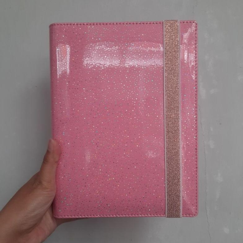 

8.8 [Discount] Binder Premium Hologram Glitter Pastel Strap A6 6Ring A5 20Ring B5 26Ring New !!