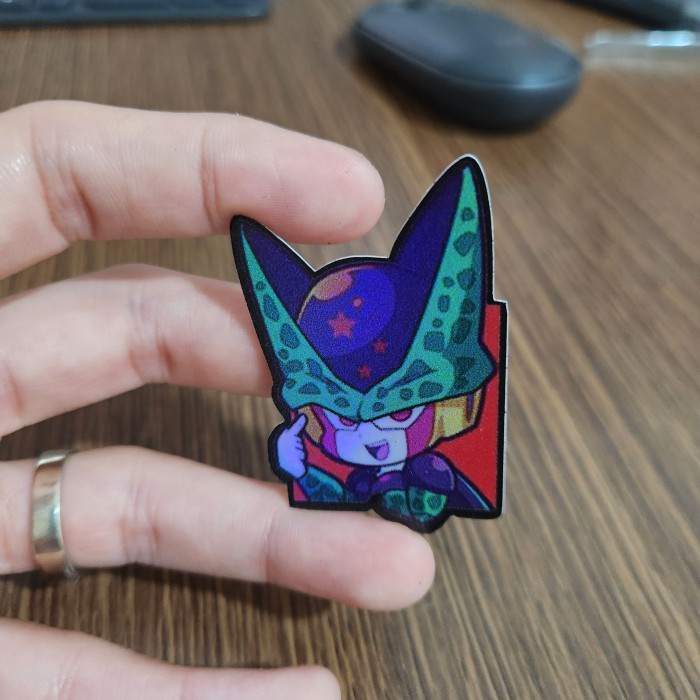 

Sticker Hologram Anime - PSH1891 - Dragon Ball - Cell