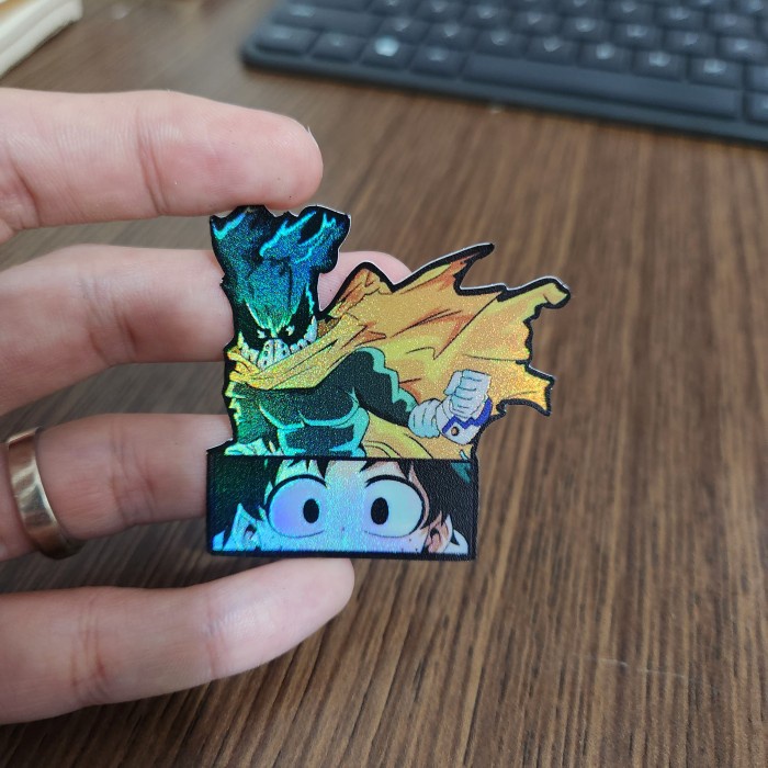 

Sticker Hologram Anime - PSH1848 - Hero Academia - Deku