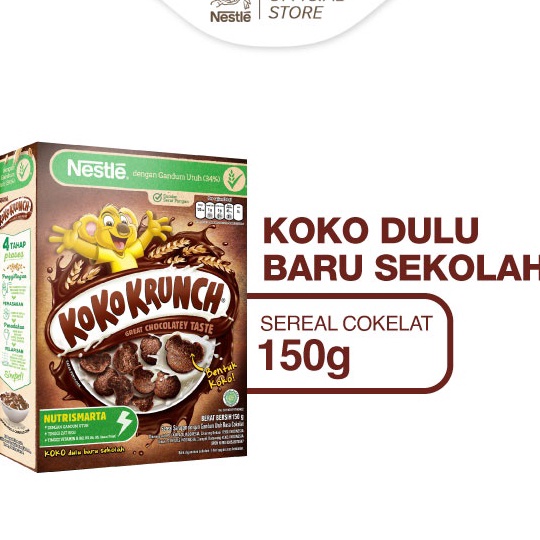 

➽Best Product➻ 09IGD Nestle KOKO KRUNCH Sarapan Sereal Coklat 150 gr M77 ➨Stock Banyak