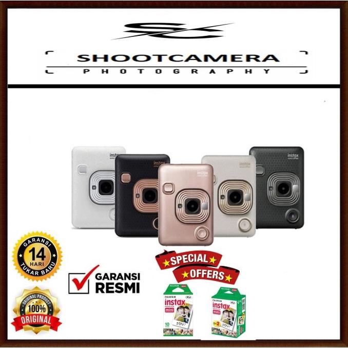 FUJIFILM INSTAX MINI LiPLAY - FUJIFILM INSTAX LiPLAY