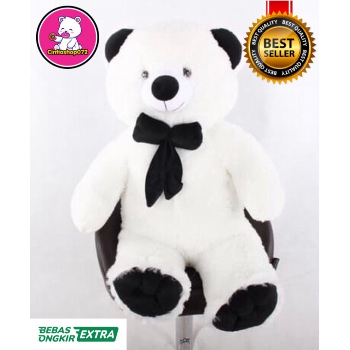 boneka beruang/boneka teddy bear/boneka beruang jumbo 1 mm - Putih