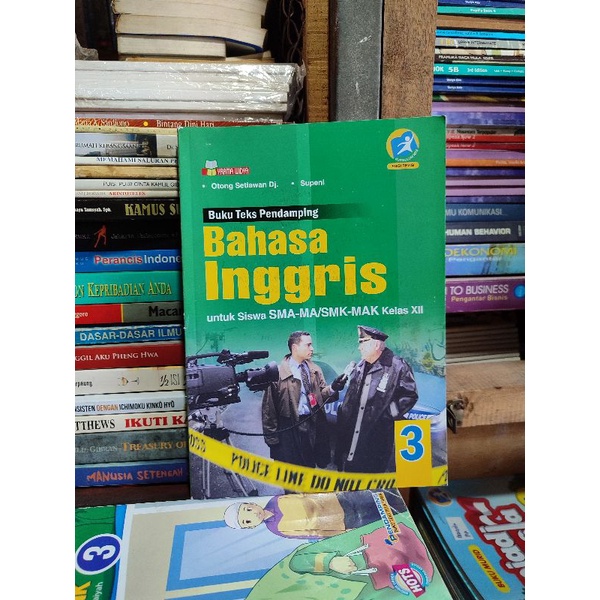 buku teks pendamping bahasa Inggris. kelas 3 sma. yrama widya