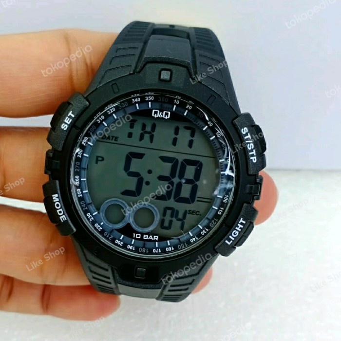 GRATIS ONGKIR Jam tangan QQ qnq Q&Q digital tahan air original ori watch sport 4