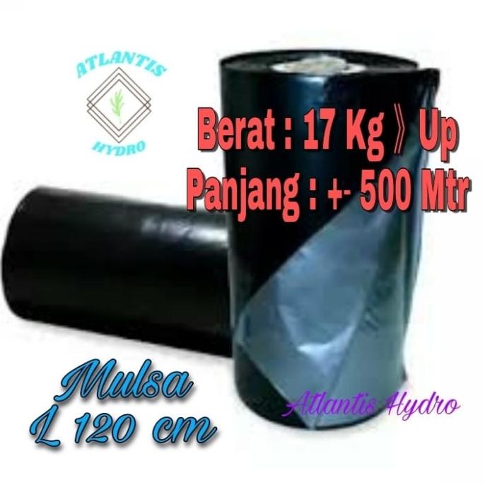Plastik Mulsa Lebar 1,2 M Panjang 500 M ( 1 Roll ) MURAH 