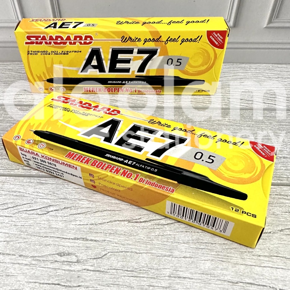 

QBZW8115㊞ SELUSIN ( 12 PCS ) Pulpen Standard AE7 ㊑