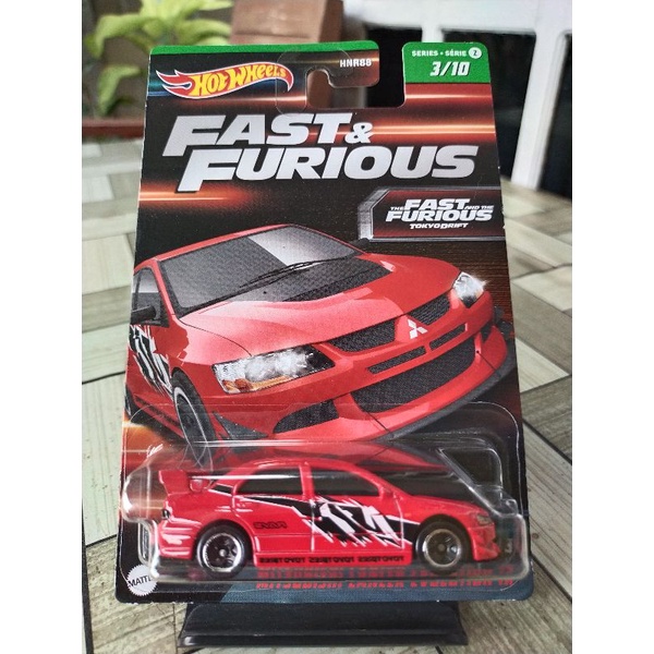 hot wheels mitsubishi lancer evolution ix fast furious