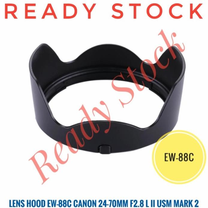 Lens Hood Ew88C Lensa Canon 24-70Mm F2.8 Mark Ii Mark 2 Ew-88C 24-70