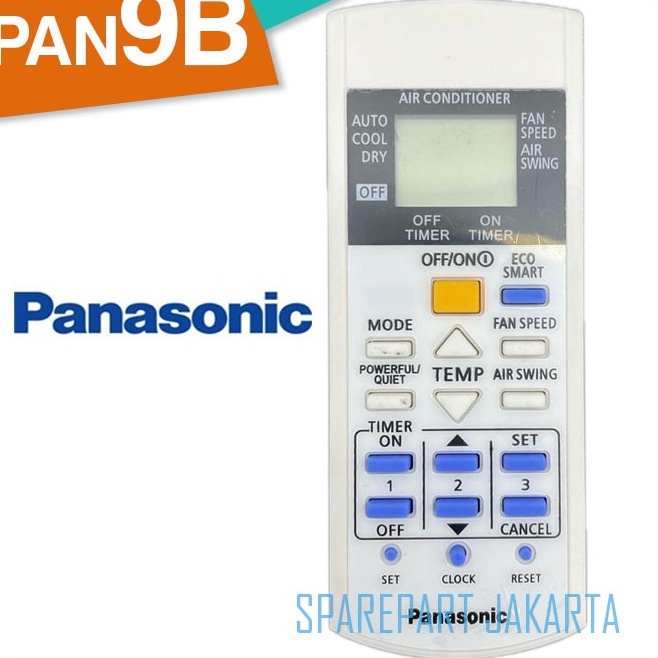 iz Remote AC Panasonic ECO Smart A75C4157 PAN9B ✧ ✽