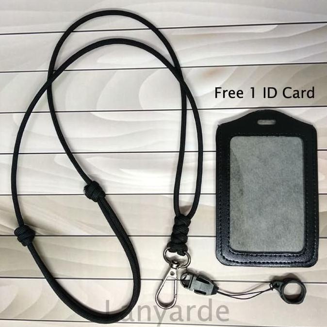 

6,6 Lanyard Multifungsi Premium Gantungan Leher Id Card Cantelan Free Id