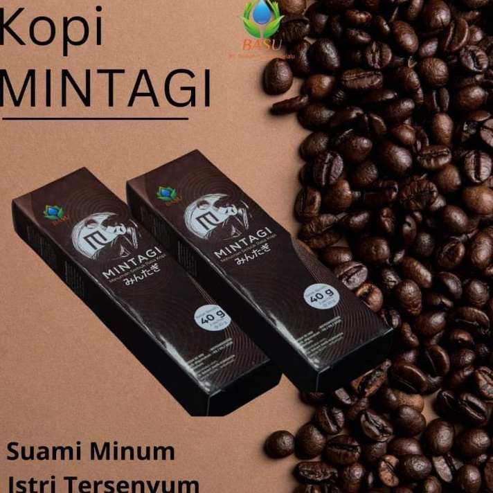 

CTLJ6353㊤ Kopi Mintagi Penambah Stamina Pria Dewasa Original BPOM by PT Basu ꕤ