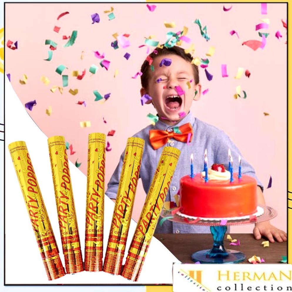 Termurah Hc Popper Party Ulang Tahun 30Cm Confetti Pesta Pernikahan 60Cm Petasan Pesta Semburan Kert