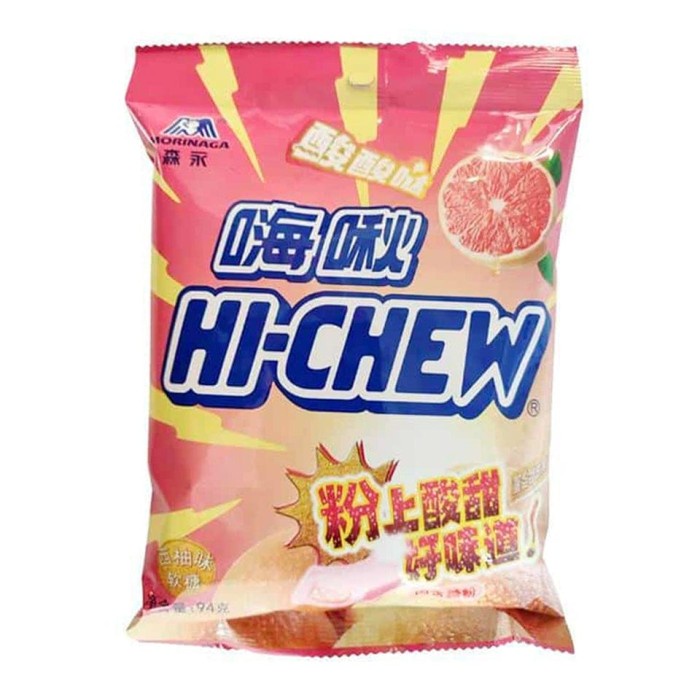 

Mnaga Hi-Chew Sour Grapefruit Candy - Hi Chew Jeruk Bali Jepang