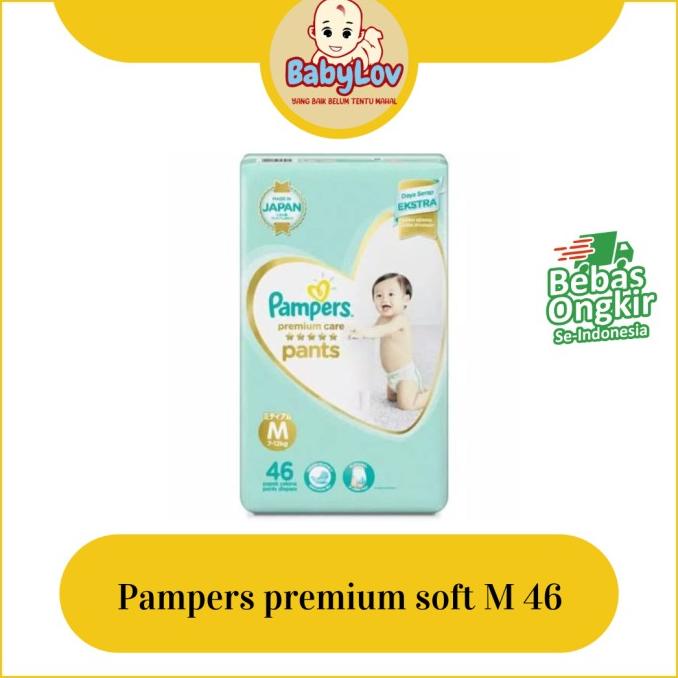 Pampers premium soft M68 L62 XL54 M 68 L 62 XL 54