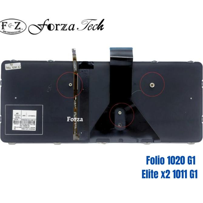 AMC-691 HP KEYBOARD Elite X2 1011 G1 Tablet US BACKLIGHT - NEW