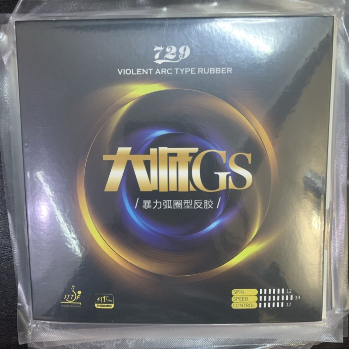 Terlaris Karet Bet Pingpong Tenis Meja 729 Grand Master Dashi Gs Original
