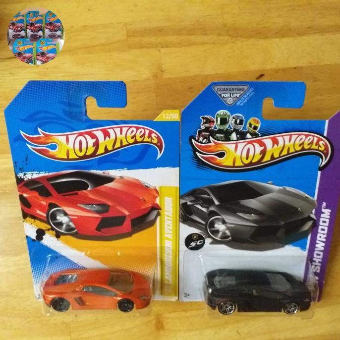 hot wheels lamborghini Aventador -set 2