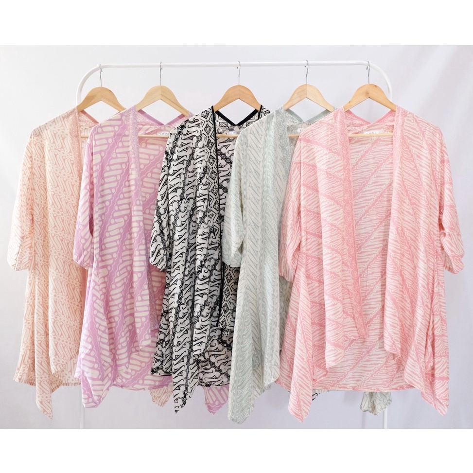 MURAH MERIAH!. ATASAN BATIK MODERN WANITA OUTER BATIK CARDIGAN BATIK KONDANGAN BATIK VISCOSE BATIK D