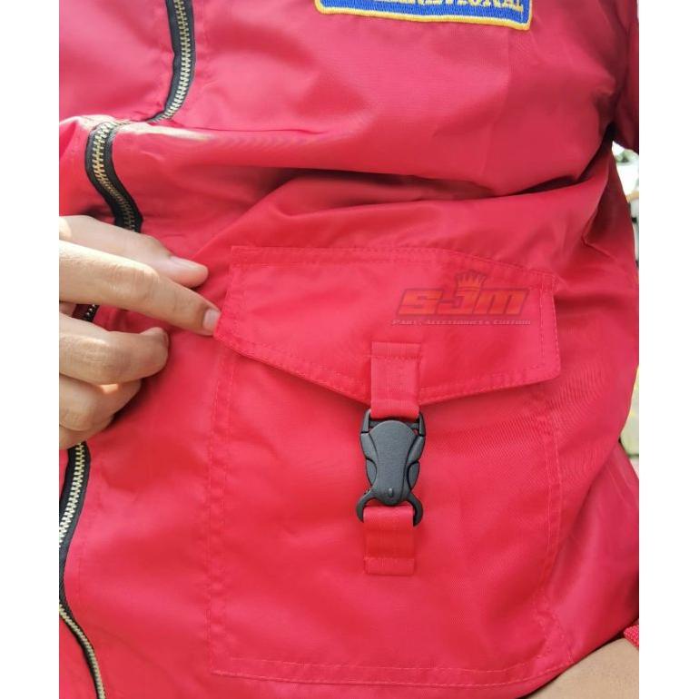 AGY855 Jaket Honda Vintage Racing International Touring Fashion Klasik +